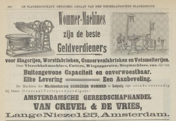 Niederländischen Fachzeitschrift um 1911