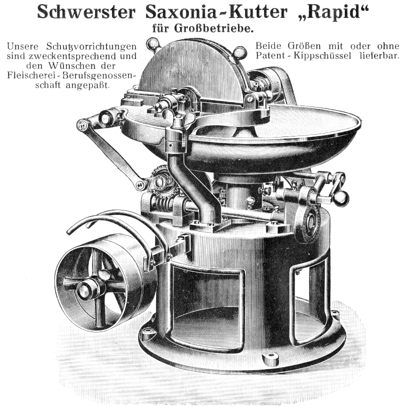 Saxonia-Cutter Rapid - Type E im Jahr 1923
