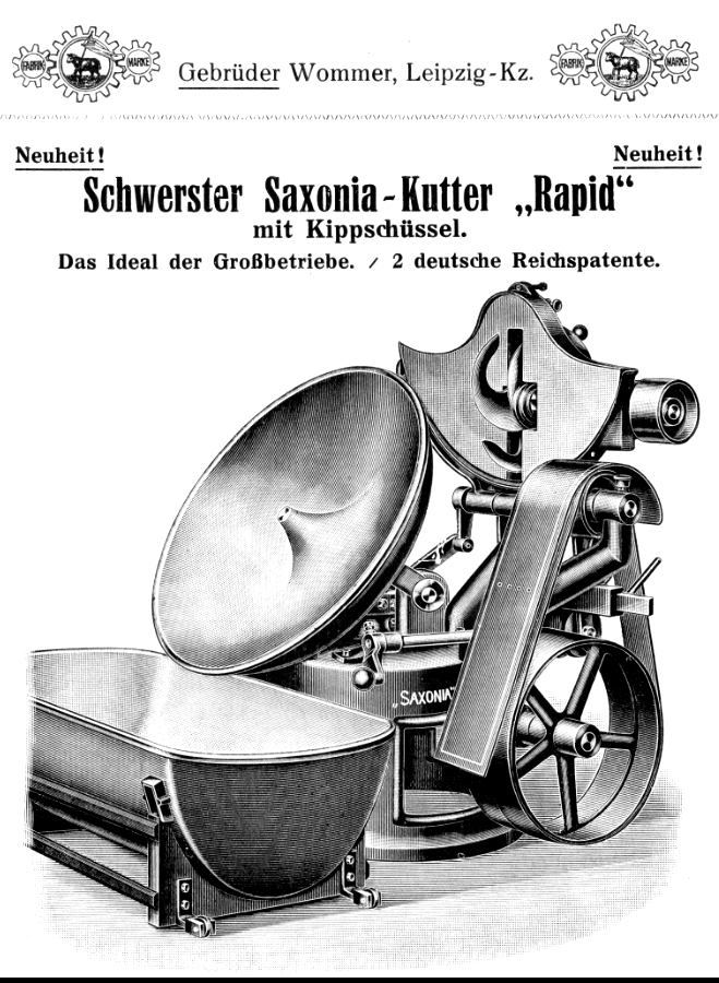 Saxonia-Cutter Rapid - Type EE im Jahr 1923