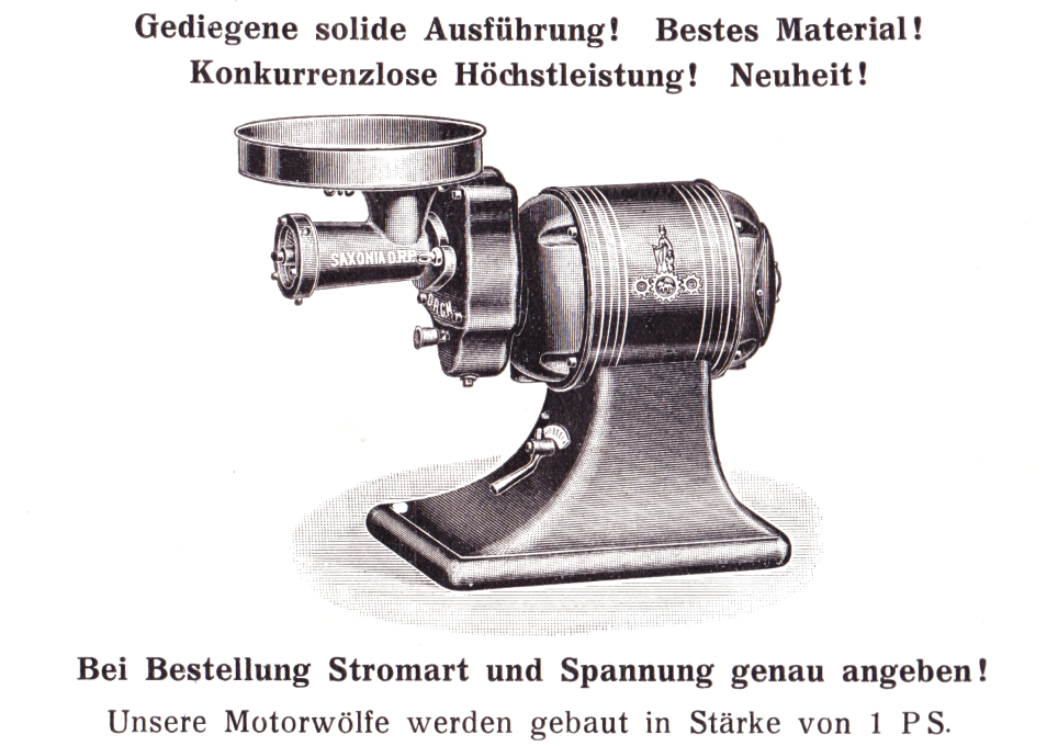 Saxonia-Motorwolf "MW 90" um 1924
