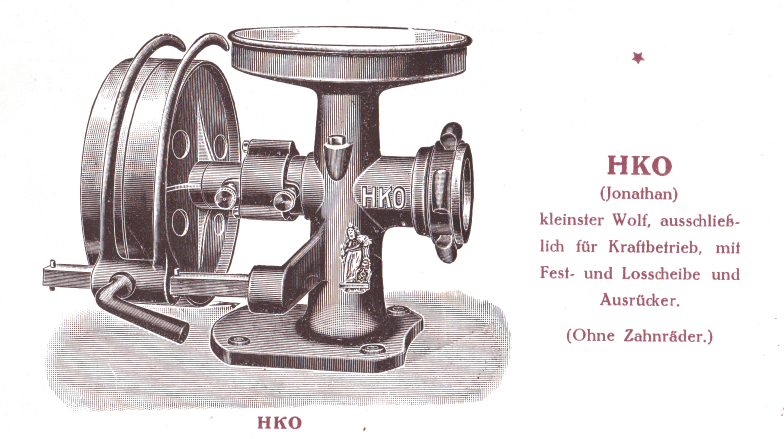 HKO Wolf Saxonia 1927

