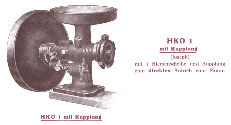 Wolf Saxonia HKO 1 mit Kupplung 