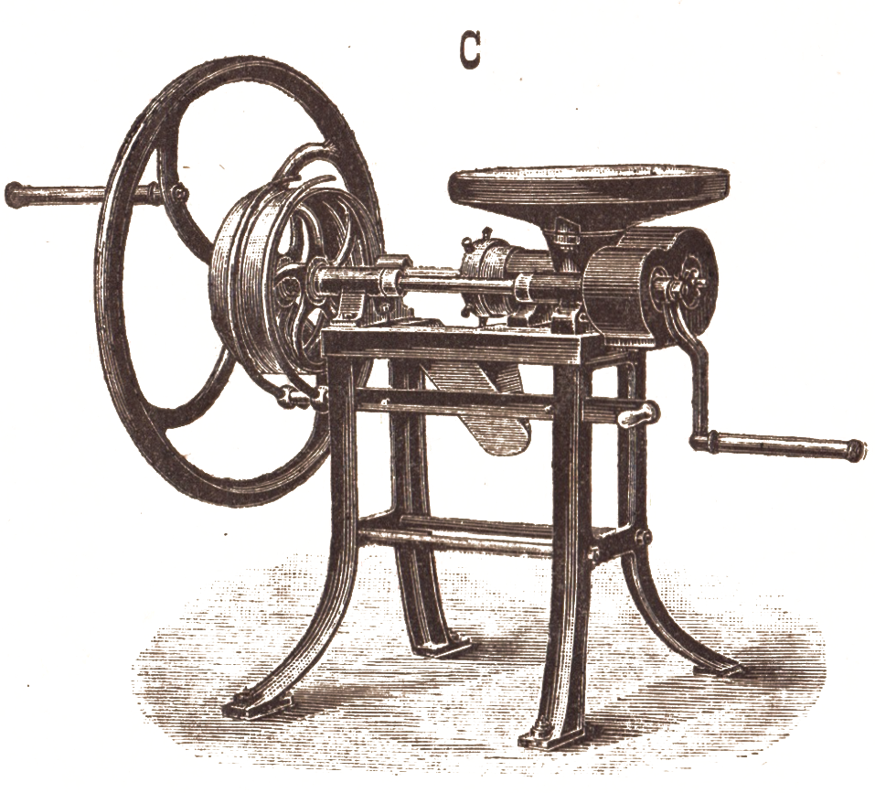 Universal-Fleischschneide- Maschine C, 1892
