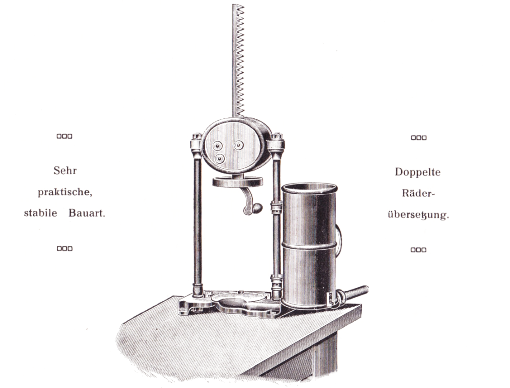 "Saxonia" Wurstfüllmaschine Nr. 580