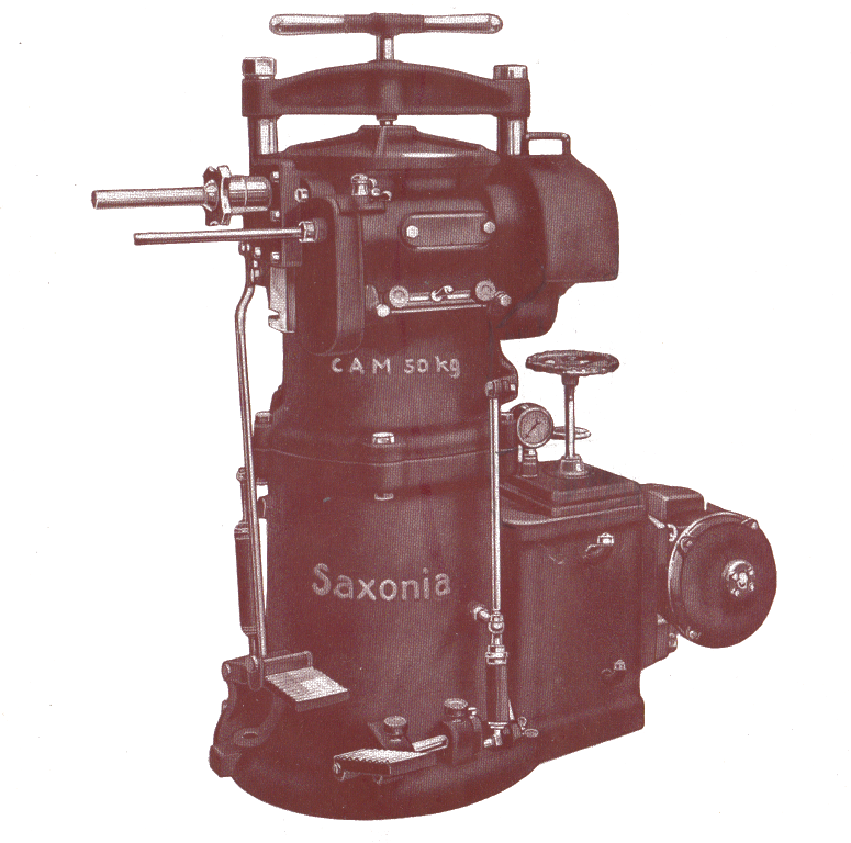 "Saxonia"-Electro-Combinierte Kraftfüll- und Abteilmaschine CAM 50 im Jahr 1936