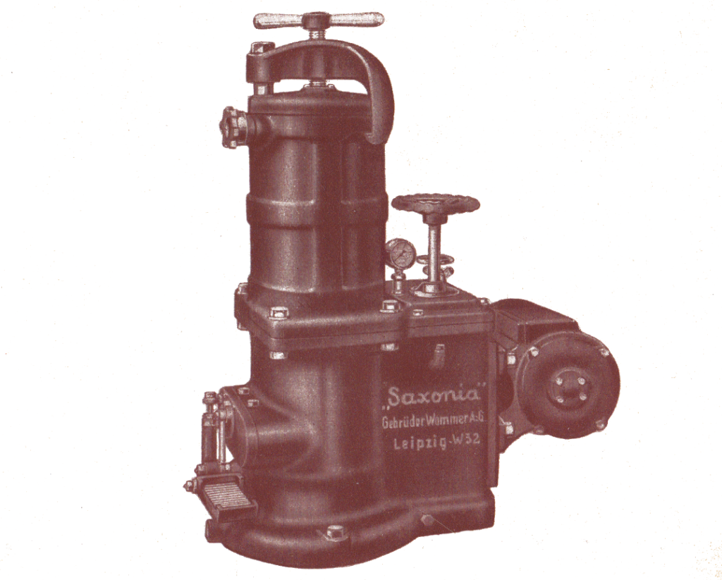 "Saxonia"- Elektro-Wurstfüllmaschine EK 30 - ca. 1936