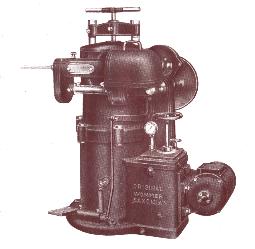 "Saxonia"-Elekro-Abteil- und Abdrehmaschine AM 70