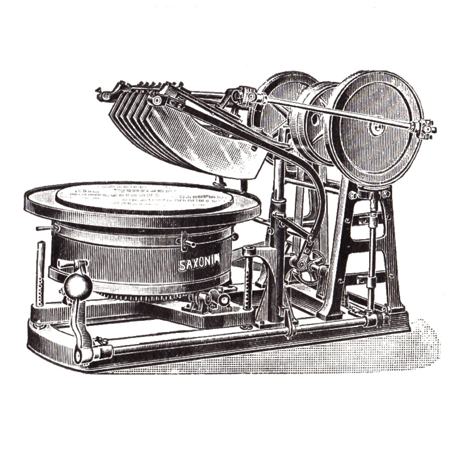 "Saxonia" Wiegeapparat um 1923