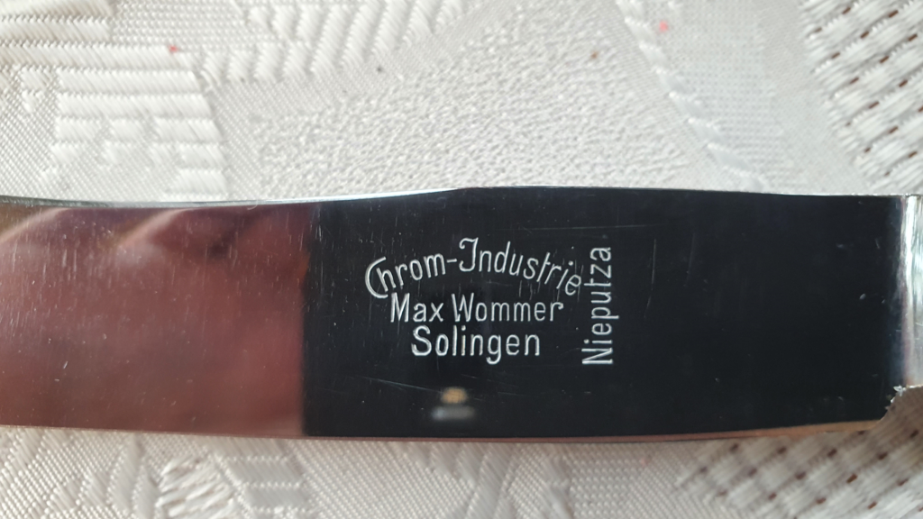 Chrom-Industrie - Messer Solingen Marke Nieputza