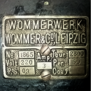 Wommer-Werk Wommer & Co. Leipzig