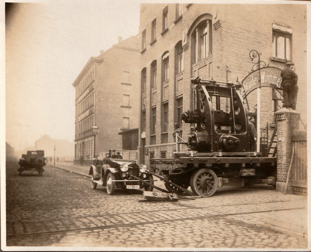 18.05.1924 Handwerkerfest bei den Gebrüder Wommer in der Gießerstr. 47