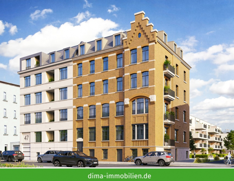 geplanter Neubau und Anbau